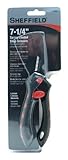 Sheffield 58361 7-1/4 Inch Spring Loaded Shop Scissors [並行輸入品]