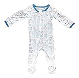 bestaroo Baby Boy Doggieファスナー付きFootie カラー: ブルー