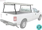 skemidex --- 650 lb 2-bar調節可能なTruck Ladder Rack Pick Upユニバーサル構造材製カヤックユーティリティと工業ストレージラックラックバーメタルストレージ