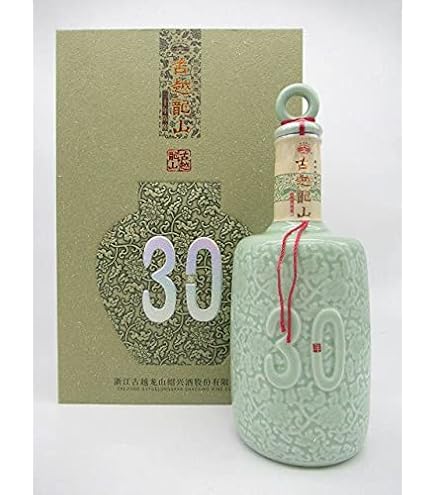 Amazon.co.jp: 唐宋紹禮 幻し 30年熟成 紹興酒 青壺花彫 500mlX 1 