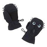 CP Infant BoysグレーブルーマイクロフリースShark Mittens