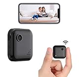 OUCAM 小型カメラ 小型防犯カメラ 隠しカメラ 監視カメラ 超小型カメラ wifi 1080P高画質 暗視 動体検知 長時間録画 スマホ