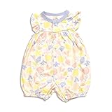 baby ampersand 海のモチーフ柄ロンパス　アイボリー　70cm