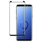 RANVOO Samsung Galaxy S9 ガラスフィルム 硬度9H 厚さ超薄0.33mm 3D タッチ対応 99％高透過率 飛散防止 全面保護フィルム 液晶面ガラス１枚 (S9)