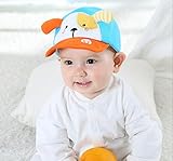 Hi9 Store赤ちゃん 帽子 キャップ 子ども 子供 日差し コットン 春 夏 秋 ユニセックス 男の子 女の子新生児 赤ちゃん外線 日焼け 防止 対策 (ブルー)
