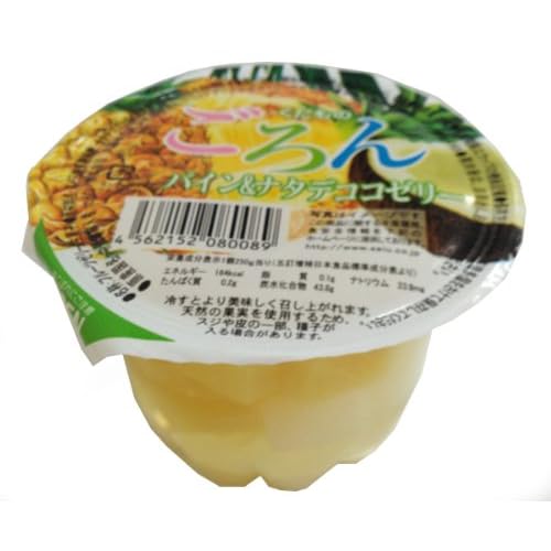 サンスターティアンドティ くだものごろん パイン＆ナタデココゼリー