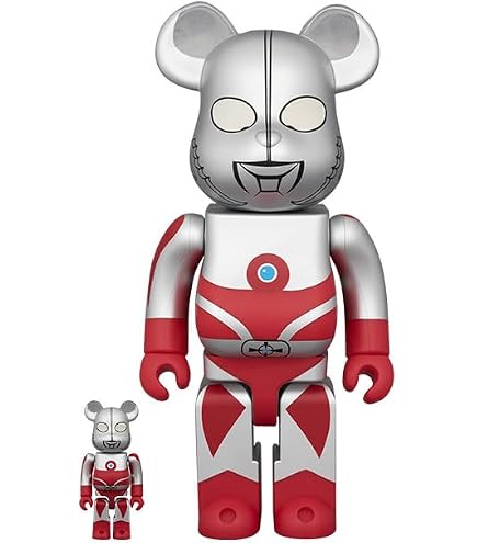 Amazon.co.jp: BE@RBRICK ワニ山さんしんちゃん 100％ & 400％ : おもちゃ