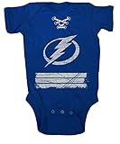 NHL Tampa Bay Lightning Beelerヴィンテージ幼児Jerseyクリーパー、新生児、ブルー
