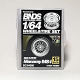 BNDS BNDS 1/64 アルミ ホイール エッチングパーツ 組立 キット ミニカー 模型 ホイール (bnds2) ホイール BC64080 (bc64080)