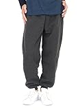 スウェットパンツ メンズ レディース あったか 裏起毛 ルームウェア 部屋着 M/L/LL (5L, チャコール)