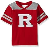 NCAA Rutgers Scarlet Knights幼児用男の子サッカーシャツ、レッド、2