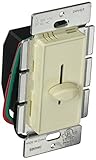 Enerlites 50100-LA 700-Watt Single Pole Slide Dimmer, 120-Volt AC, 60Hz, Light Almond [並行輸入品]