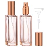 Segbeauty アトマイザー 10ml 2個入り プッシュ式 詰め替え 漏れない ミニボトル スプレーボトル クイック 香水噴霧器 携帯用 詰め替え容器 液漏れ防止 持ち込み可能 通勤 香水スプレー 【10ml 茶色 グラデーション】