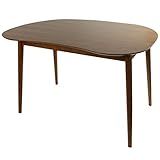 タンスのゲン ダイニングテーブル 単品 オーク 120cm 高さ70cm 天然木 ダイニング テーブル 木製 ウォールナット 11719191 WN