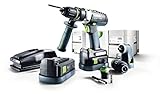 Festool PDC18 5.2Ah Set 564597 Cordless Drill [並行輸入品]