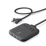 Anker Nano Charging Station 6-in-1 67W AC2 USB-C2 USB-A2ポート 1.5m延長 PD対応 ブラック