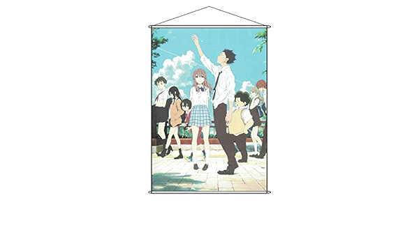 Amazon 聲の形 B2タペストリー 佐原みよこ 西宮結絃 永束友宏 石田将也 西宮硝子 B2 728 X 515 Mm 掛ける絵 アニメ 萌えグッズ 通販
