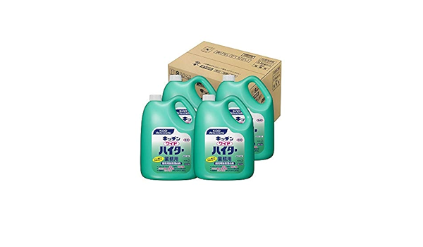 Amazon ケース販売 業務用 粉末酸素系漂白剤 キッチンワイドハイター 3 5kg 4個 花王プロフェッショナルシリーズ ハイター キッチン用漂白剤