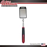 Ullman Devices【アルマン】【HTK-2LT】LEDスクエア型インスペクションミラーL（ライト付検査鏡）