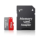 JIKT高性能 256GB Memory card、4Kビデオ録画、マイクロメモリーカード256GB、U3超高速ファイル転送メモリーカード-5年保証 -B(256GB）