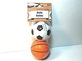 All Star Sports Basketball and Soccer Ball Set Great for Toddlers