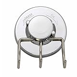 TOOGOO ( R ) 1 x真空ステンレススチール吸盤フック、トリプルフック壁フック、バスタオルフック、頑丈吸盤フックHolds