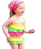 (アールポート) R-port ベビー カラフル フリル ビキニ / イエロー M