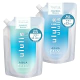 ululis 詰め替え 2点セット アクアモイスト シャンプー トリートメント 大容量 つめかえ (510mL/510g)