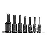 Stanley Proto J74152 7 Piece 1/2 Drive Hex Bit Socket Set by Stanley-Proto