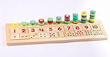 Wishtime 木のおもちゃ 算数 数遊び 木製 教育 知育 玩具
