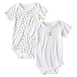 Burt's Bees SHIRT ユニセックス・ベビー US サイズ: 0-3 Months カラー: ホワイト