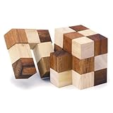 MOCCO（モッコ） THAI WOODEN GAMES スネークキューブ【CP-05】