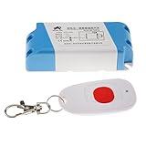 Perfk 高品質　DC 15V-120V　ガレージ　ドアロック　ワイヤレス　リモコンリレー　スイッチ　433mhz