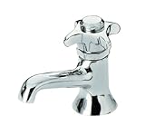 KOHLER K-7500-C-CP Sentry Self-Closing Faucet, Cold, Polished Chrome [並行輸入品]