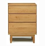 大川家具 岡製作所 チェスト モニカ 60cm幅3段 161152