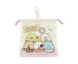 すみっコぐらし 巾着L大 サンリオ 子供 キッズ 幼稚園 保育園 上履き入れ 着替え袋