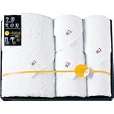 『お返し 香典返し 法事 引き出物などに人気の商品』　しまなみ匠の彩　月雫　今治タオルセット　【掛け紙・包装可】