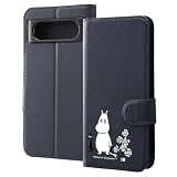 イングレム Google Pixel 8 / ムーミン/手帳型レザーケース シンプル マグネット グーグル ピクセル 8 / ムーミンとお花