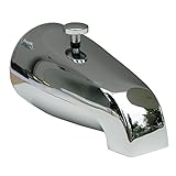 LASCO-Simpatico 81195C Bath Tub Diverter Spout with Rear Lift, Rear 3/4-Inch Female Pipe Threads wit