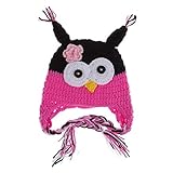 NUOLUXかわいい新生児幼児赤ちゃんGirl Boy Parrotスタイルハンドメイドかぎ針編みニット帽子 JEA0181046YHW105004
