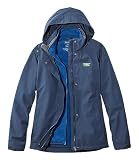 L.L.Bean（エルエルビーン） ウィメンズ エル・エル・ビーン・セーター・フリース 3イン1 ジャケット 米国フィット・レギュラー M Carbon Navy/Ocean Blue ブルー １００００４３６８２