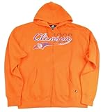 Clemson Tigersフルジップフード付きスウェットシャツ – オレンジ M
