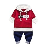 ベビー服セット、ppbuy幼児ベビーパーカートップス+パンツ2個服装 6-12M ブラック