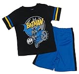 Batman Boys Toddler T-Shirt And Shorts Outfit Set Size 2T