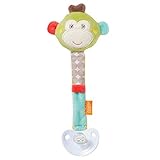 Babysun Safari Monkey Dummy Attachment with Silicone Round by Babysun