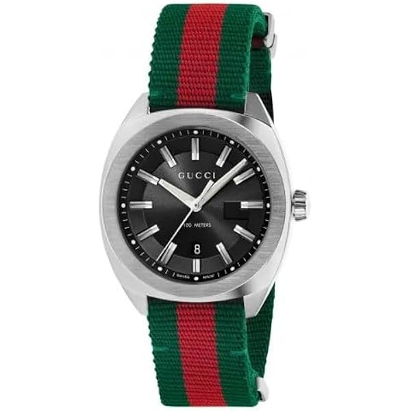 GUCCI 時計 Gucci Dive 45mm Green Dial Steel Men's Watch YA136222 | WatchMaxx