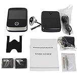 MolySun ドアベル ワイヤレス 玄関3.5インチLCDデジタルドアアイ穴あけドアビューアワイヤレスビデオドアベル広角レンズカメラの家庭用アパート（ブラック＆シルバー）