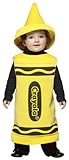 Yellow Crayola Crayon Toddler Costume 黄色クレヨクレヨン幼児コスチューム サイズ：18-24 Months