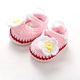 Matoen(TM)Crib Crochet Casual Baby Girls Infant Shoes (S, Pink) by Matoen