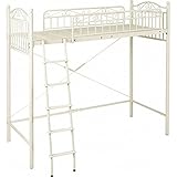 萩原 ロフトベッド（アイボリー） KH-3518MB-IV 4934257133364 【代引き不可】 ［int-1］